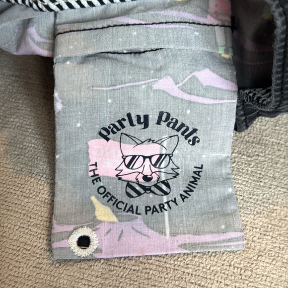 Flying Saucey Party Pants Swimsuit With Bottle Opener Ring - Picture 8 of 13